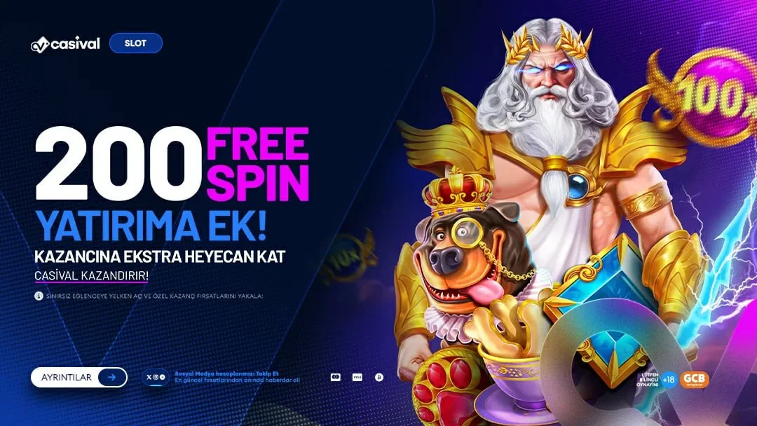 200 Free Spin Hoş Geldin Hediyesi