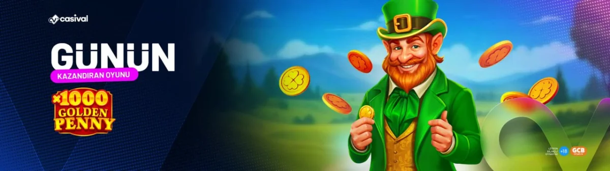 Casival Günün Kazandıran Oyunu Golden Penny