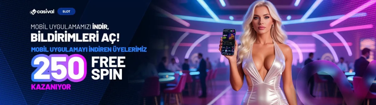 Casival Mobil Uygulama 250 Free Spin